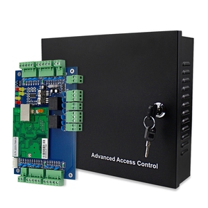 Wiegand TCP/IP Placa de control de acceso Panel Red RFID Sistema de control de acceso Software DC12V Caja de fuente de alimentación - Product Image 1