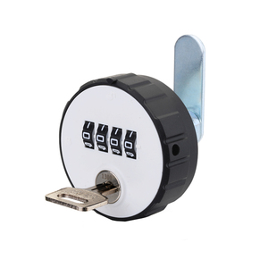 4 Digit Code Combination Keyless Cam Lock With Override Master <strong>Key</strong> - Product Image 2