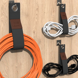 Correas de almacenamiento elásticas de alta resistencia Cordones de gancho y bucle reutilizables para organización de garaje Cables de extensión colgantes y Cables - Product Image 6