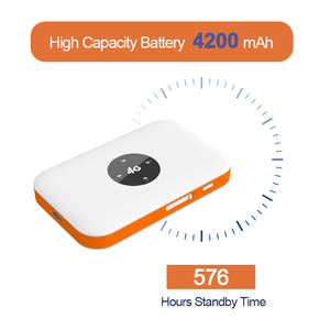 Kingtop เราเตอร์ KT-M6A 4G-Enabled ขนาดกะทัดรัดเราเตอร์ข้อมูลมือถือที่มีประสิทธิภาพสูง150Mbps MAX LAN & 2.4G Wi-Fi แบบพกพาพร้อมช่องใส่ซิมการ์ด - Product Image 6