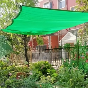 100% водонепроницаемая зеленая пластиковая Солнцезащитная сетка 320 г/см для парковки автомобиля, для резки на заказ из Шанхая, Китай - Product Image 1