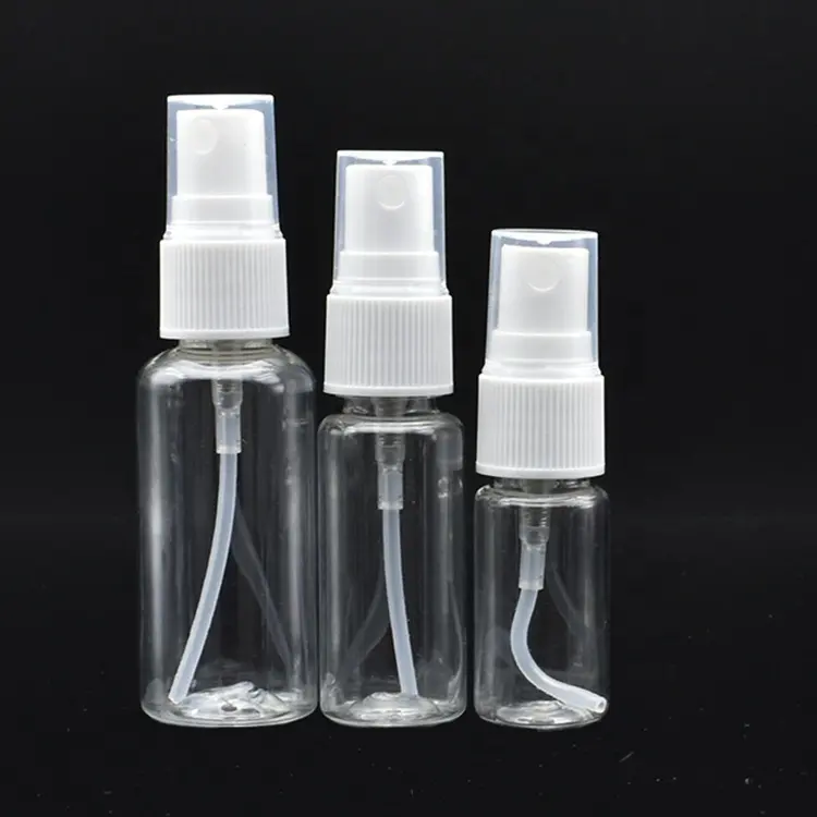 빈 명확한 안개 살포 향수 10ml 15ml 20ml 30ml 50ml 60ml 80ml 100ml 120ml 150ml 플라스틱 화장용 병