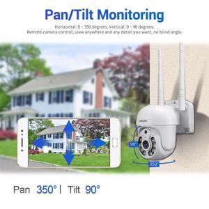3MP WNK710ตรวจจับการเคลื่อนไหวระดับ HD กล้องแหล่งกำเนิดแสงคู่อัจฉริยะ Wi-Fi - Product Image 6