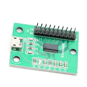 XINMOTEK <strong>Arcade</strong> Zero Delay Game Joystick Button <strong>Controller</strong> PC/<strong>Raspberry</strong> <strong>Pi</strong>/Android <strong>USB</strong> Board Without Cable Coin Pusher Type