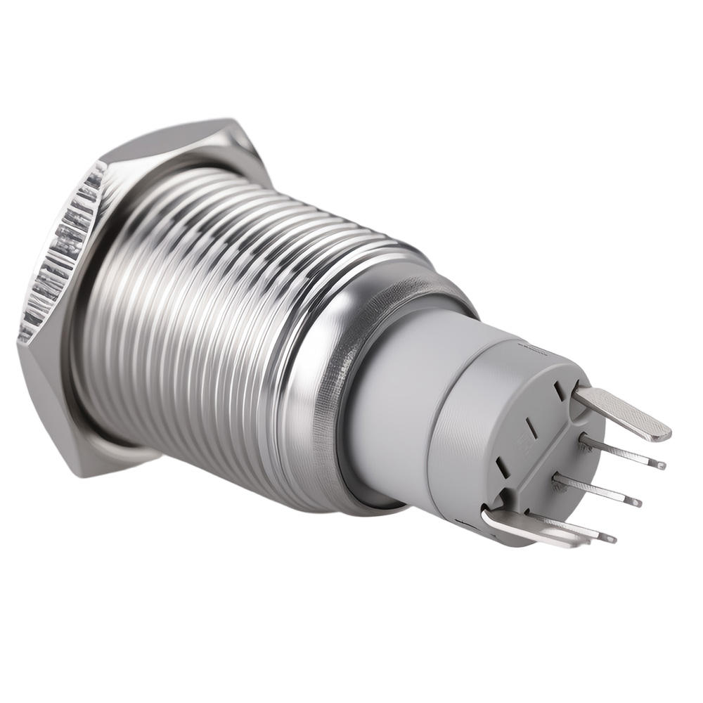 Verrouillage-Acier inoxydable-LED verte