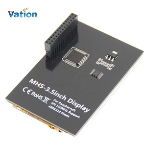 MHS High speed 3.5 inch 320x480 touch Display module with 5V/2A USB power supply compatible with <strong>Raspberry</strong> <strong>Pi</strong> and ARM and PC