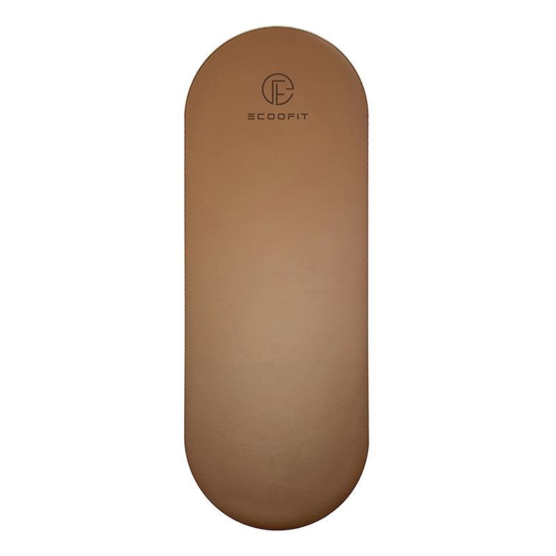 Tapis de yoga brun