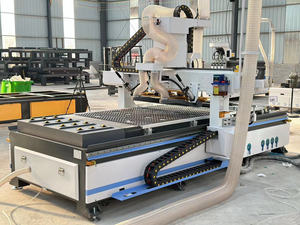 Enrutador CNC ATC lineal CNC 1325 máquina enrutadora de husillo de cuatro cabezales para JINAN M.SHINE - Product Image 3