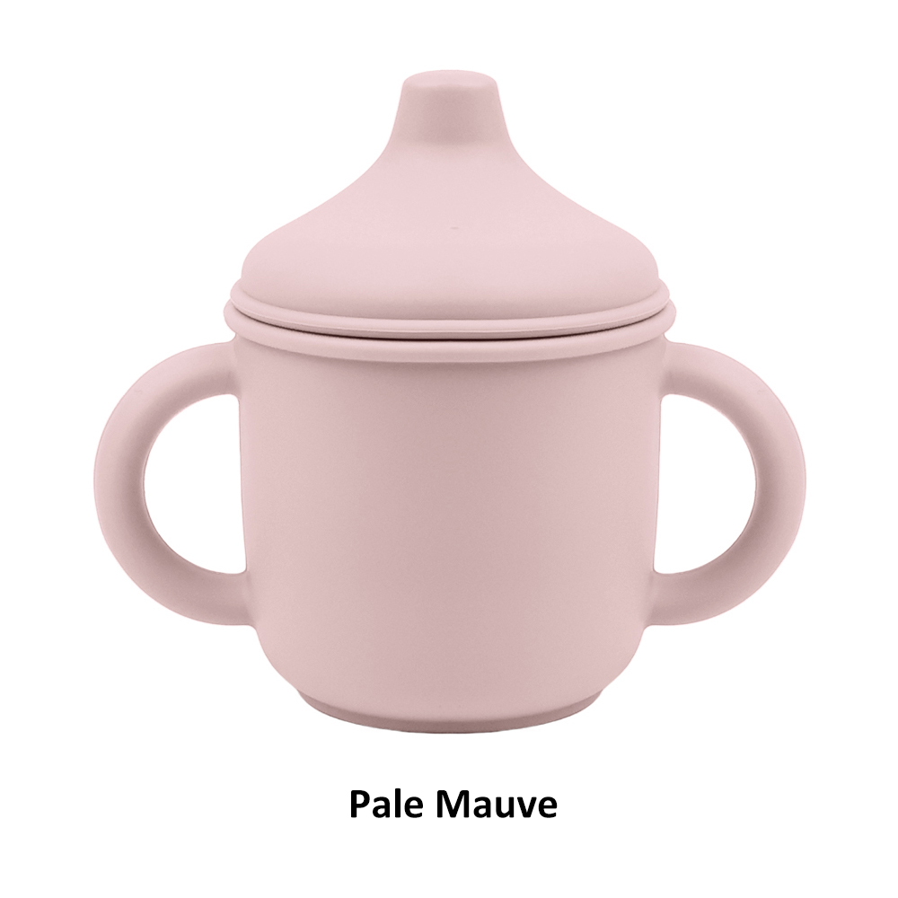 silicone sippy cup X376-Pale-Mauve