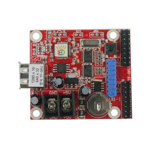 Per esterni e interni segno Led asincrono USB Flash Disk scheda di controllo a schermo singolo e Full Color Controller Display a LED - Product Image 5