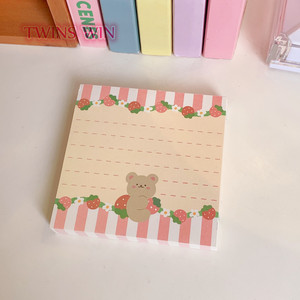 Los estudiantes usan notas adhesivas para bonitas notas adhesivas Rojas web creativas papel chica coreana aprendiendo Bloc de notas portátil no pegajoso 1813 - Product Image 6