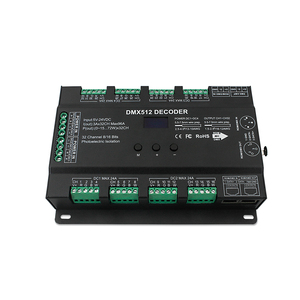 Factory Direct DMX512 Konstant spannungs decoder 32CH Dmx-LED-Controller mit mehreren Kanälen für die Beleuchtung