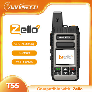 Giá rẻ 4 gam anysecu T55 PoC Mạng đài phát thanh Wifi Sim thẻ Walkie Talkie làm việc với Real PTT/globalptt/zello/PoC Sao - Product Image 2