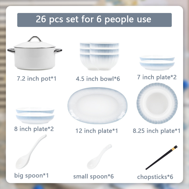 white-26 pcs