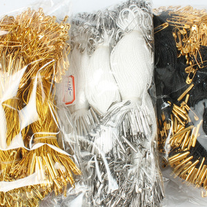 In Stock Low MOQ Eco-Friendly <strong>Hang</strong> <strong>Tag</strong> <strong>String</strong> <strong>with</strong> Safety Pin Made of Cotton Nylon and Polyester Fibre - Product Image 6