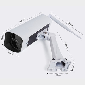 1080P HD vigilancia de seguridad CCTV cámara IP inalámbrica Wi-Fi impermeable al aire libre de la nube de IR P2P de energía solar de la cámara - Product Image 6