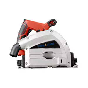 DIY木工のこぎり220v水平スタイル検査窓付きプロフェッショナルElectric1.4m 2.8mトラックプランジソー円形のこぎり付き