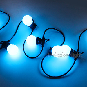 LCL acampamento ao ar livre Decoração Garden Bulb <span class=keywords><strong>String</strong></span> Light <span class=keywords><strong>LED</strong></span> DMX512 RGB <span class=keywords><strong>Pixel</strong></span> light DC24V