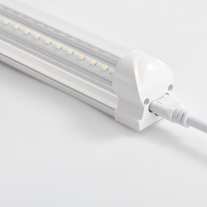 לומן גבוה באיכות גבוהה t8 led צינור חדש עיצוב נייד סופר בהיר מנורת צינור משולב עמיד למים T8 כפול שורה יומי מנורות