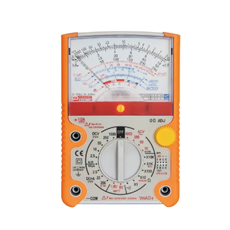 Hot Sale 340G Mini Handheld Pointer Multimeter Measurement of DC Voltmeter Ammeter Ohmmeter Analog by Capacitance of Multimeter