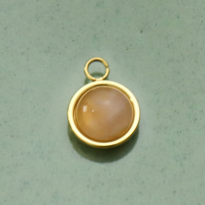 Powder crystal pendant