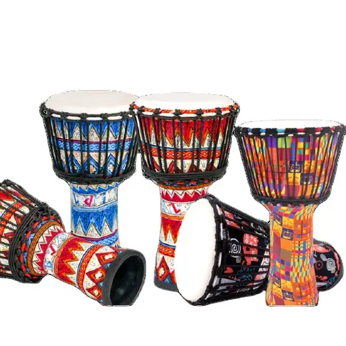 Çocuk anaokulu yeni başlayanlar ve yetişkinler oyun el davul afrika tef perküsyon enstrüman müzik aleti