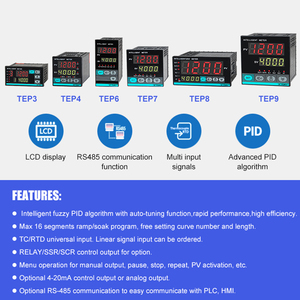TOKY PID Auto-tuning 4 dígitos Pantalla digital Controlador de temperatura programable inteligente - Product Image 5