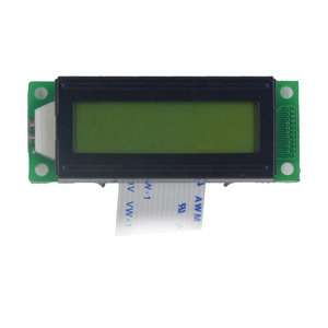 Mini 16 Pin 1602 Punkte Matrix Zeichen Anzeige 8-Bit parallel stn monochrome LCD-Modul