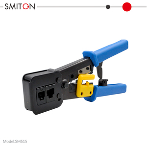חוט aזי חותך crimper cat5e cat6 חוט חשפנית לעבור דרך כלי רשת rj45 כלי crimping