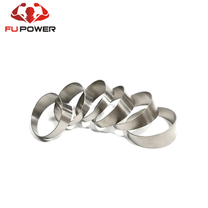 3.5&quot; <strong>Titanium</strong> Pie Cuts 1.0D Tight Radius 1.0mm Wall with Pie Cuts 15 Degree - Product Image 2
