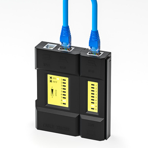 Yüksek kaliteli RJ45 LAN kablo test cihazı RJ11 UTP Cat6 Cat5E ağ kablosu test cihazı fabrika toptan telekom parçaları - Product Image 4