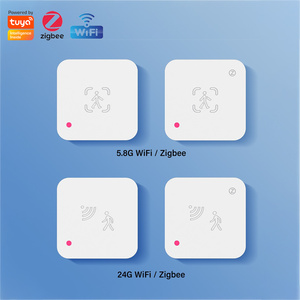 Датчик Glomarket Tuya WiFi/Zigbee для умного дома, датчик радиолокационного расстояния, детектор движения и присутствия человека для движения тела - Product Image 5