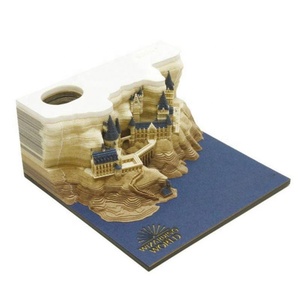 <span class=keywords><strong>3D</strong></span>魔术便签促销礼品创意纸质便签<span class=keywords><strong>3D</strong></span>定制形状便签阻挡定制记事本礼品定制