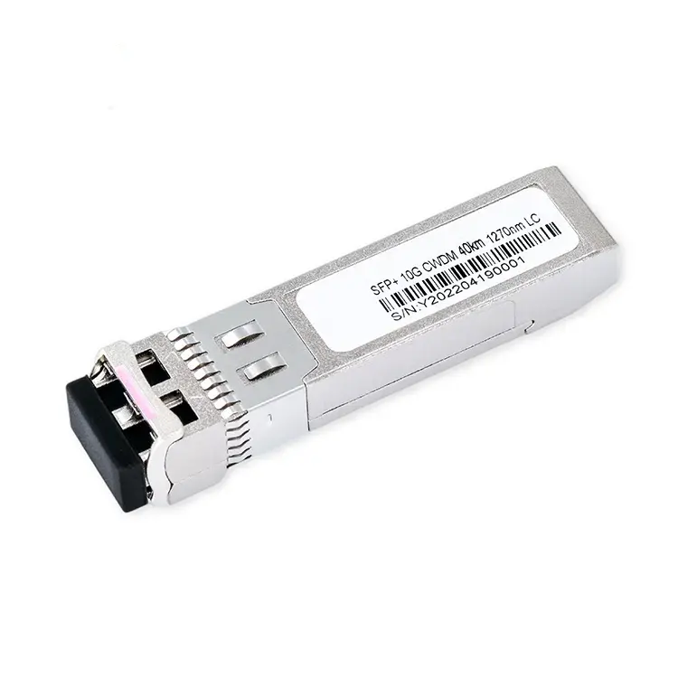 CWDM SFP + 10g 40km 1270-1610nm LC DDM SMF sợi quang thu phát quang SFP mô-đun 10g CWDM 40km SFP Plus