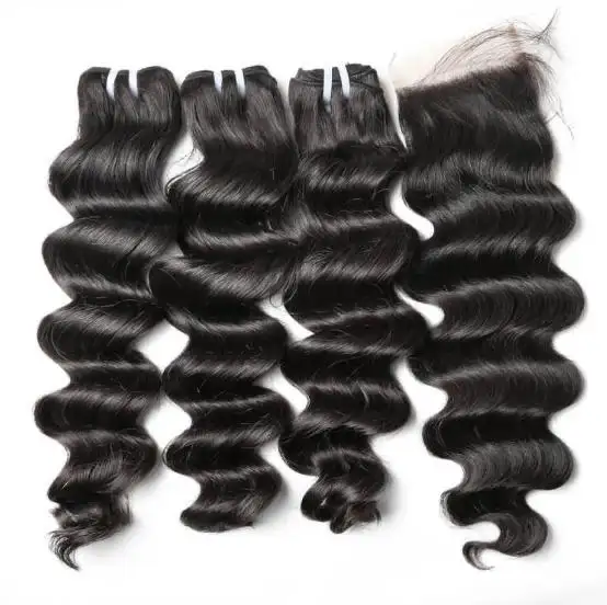 Paquetes de cabello humano de onda natural Proveedor de cabello sedoso de doble estiramiento Paquetes de cabello crudo vietnamita virgen DHL FEDEX