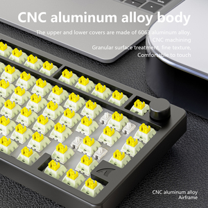 Attack Shark X86 Teclado de escritorio con retroiluminación RGB de tecla completa Enchufe en caliente Pantalla de color intercambiable Gamers Gaming Teclado mecánico - Product Image 6