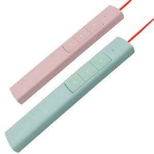 Puntatore Laser rosso ricaricabile per l'insegnamento del presentatore Wireless telecomando Powerpoint Clicker presentazione dell'ufficio remoto - Product Image 1