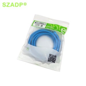 Szadp đồng nguyên chất <span class=keywords><strong>rj5</strong></span> cat6A SFTP/FTP <span class=keywords><strong>Ethernet</strong></span> vá dây vượt qua kiểm tra màu vàng/bule/Đỏ 305 Meter PVC Áo khoác cho Mạng Cáp - Product Image 5