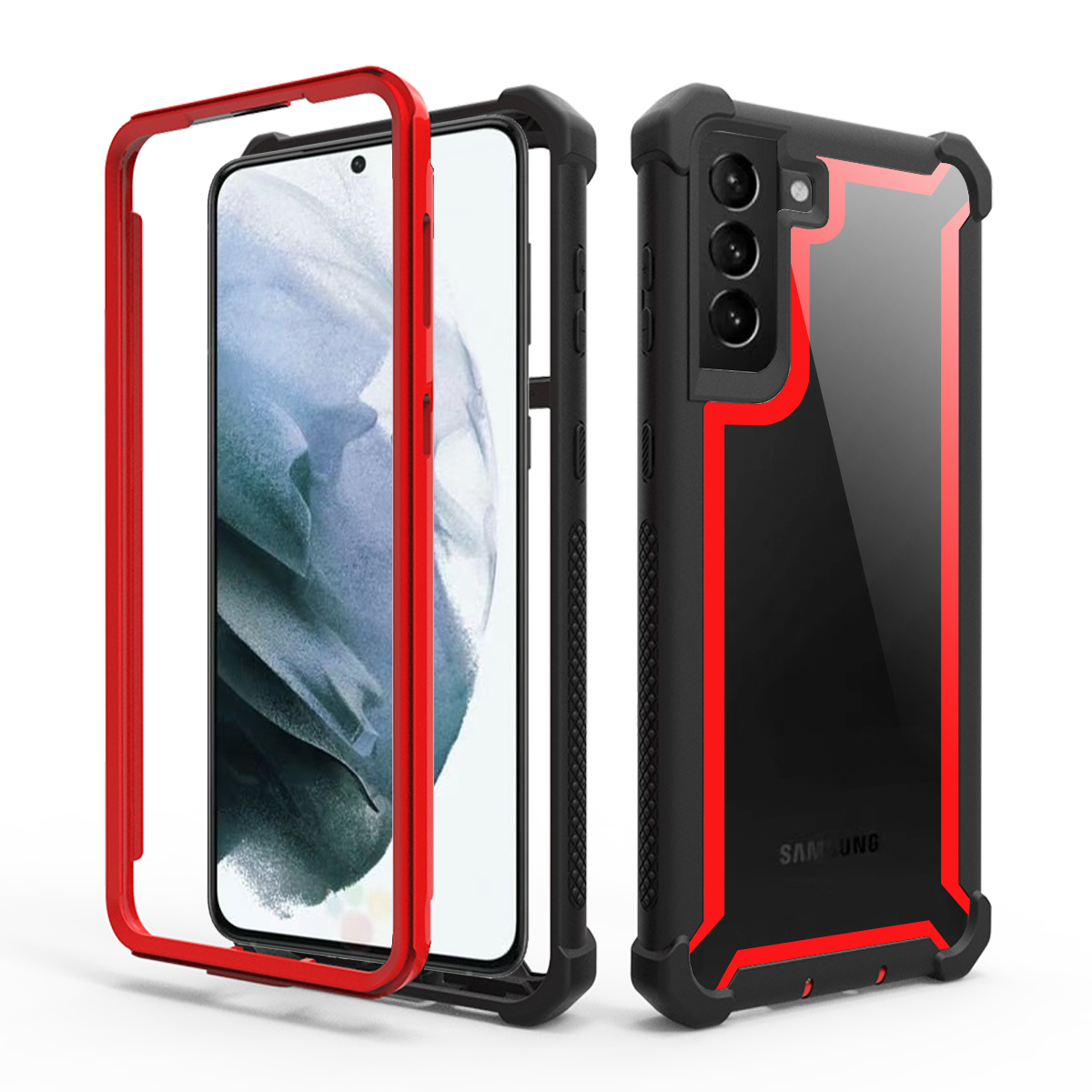 Negro + rojo