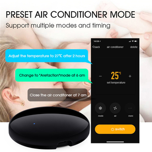 Controller WiFi Smart Home Wireless universale intelligente interruttore IR telecomando per condizionatore TV tramite APP per cellulare - Product Image 6