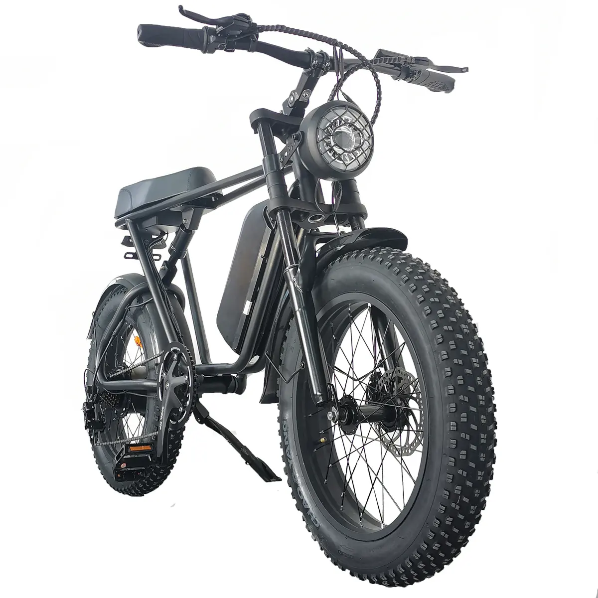 Sepeda listrik kecepatan tinggi, 1000W ban besar 48v, rem cakram sepeda gunung listrik