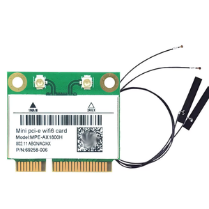 Tarjeta de red inalámbrica de doble banda WIFI6 RTL8852BE 5G MINI PCIE 5,2 BT Android Linux - Product Image 1