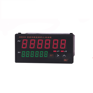 เครื่องวัดความเร็ว HB966ความเร็วเครื่องวัดความถี่หกหลักหน้าจอดิจิตอลคู่แสดงผลแบบเอาต์พุต - Product Image 2