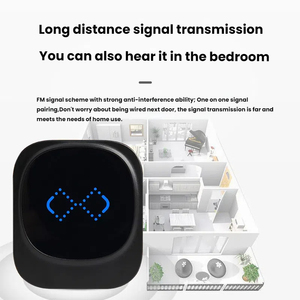 Daytech Chuông cửa không dây không thấm nước tự Powered nút bấm 4 mức điều chỉnh âm lượng dễ dàng để cài đặt <span class=keywords><strong>Plug</strong></span>-<span class=keywords><strong>in</strong></span> chuông cửa - Product Image 4