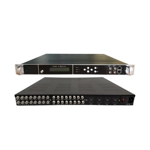 Modulador codificador HD de TV digital HD MI + sintonizador combinado de entrada a salida RF, modulador de DVB-T a RF con codificación H.264, 1, 2, 2, 1 unidad