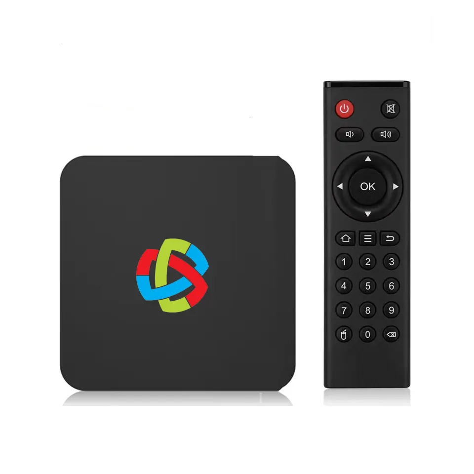 Atacado de alta qualidade profissional fábrica amlogic s905 x3 2gb 8gb dual band wifi smart tv box 4k smart tv box