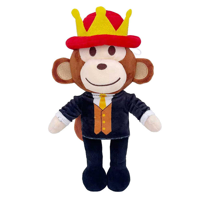 Singe à capuchon rouge