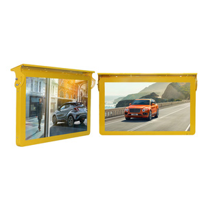 Señalización digital de reproductor de publicidad Lcd de autobús de 21,5 pulgadas con versión Android tipo de montaje en techo - Product Image 2