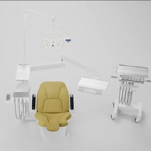 Unidad de silla dental de gama media a alta con sistema de control informático y luz LED - Product Image 3