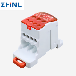 大電力UCK端子台80A配電ボックス端子台DINレール単相ジャンクションボックス - Product Image 4